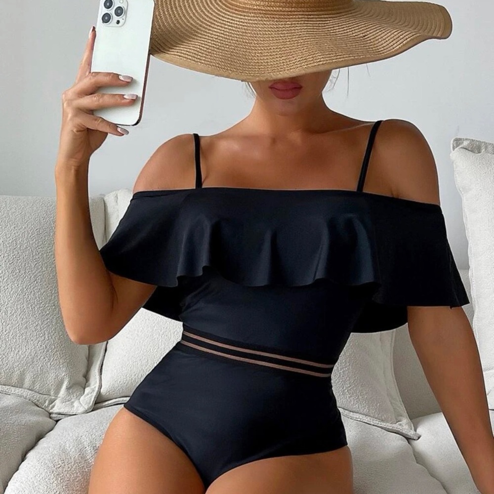 Off the Shoulder Swimsuit